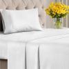 Striped Sheets – Grey Striped Sheets – 1 Flat & 1 Fitted & 2 Pillowcases w/ Deep Pockets – Comfy, Wrinkle & Fade Free – Ultra-Soft, Breathable & Cooling – Luxury Pinstripe Bedding – Full Size Bed Set(33 – Microdots)