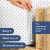 Striped Sheets – Grey Striped Sheets – 1 Flat & 1 Fitted & 2 Pillowcases w/ Deep Pockets – Comfy, Wrinkle & Fade Free – Ultra-Soft, Breathable & Cooling – Luxury Pinstripe Bedding – Full Size Bed Set(35 – Dots)