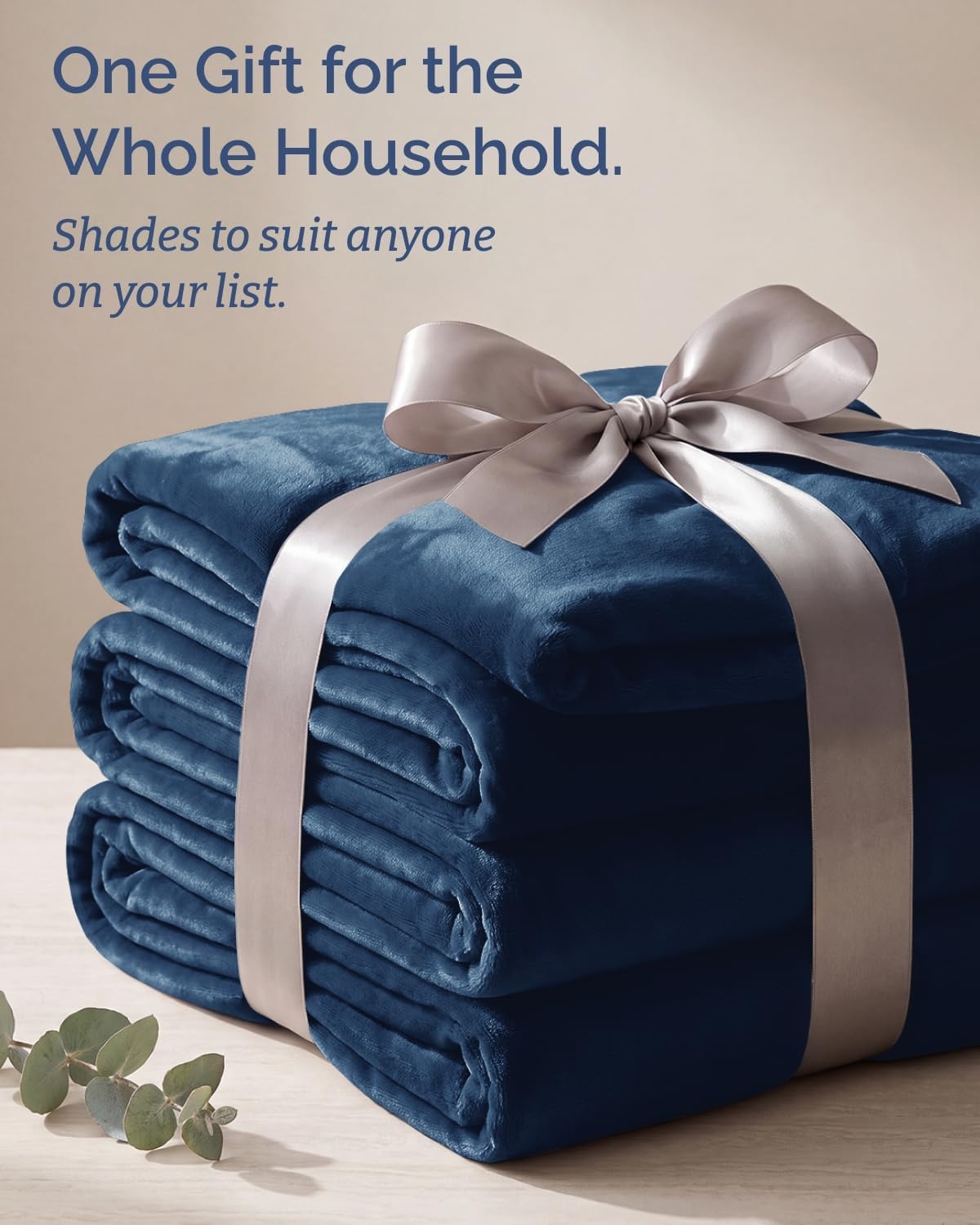image:imageCGK Christmas Fleece Blanket Throw Size Flannel Throw Red Flakes 50x6009 Navy