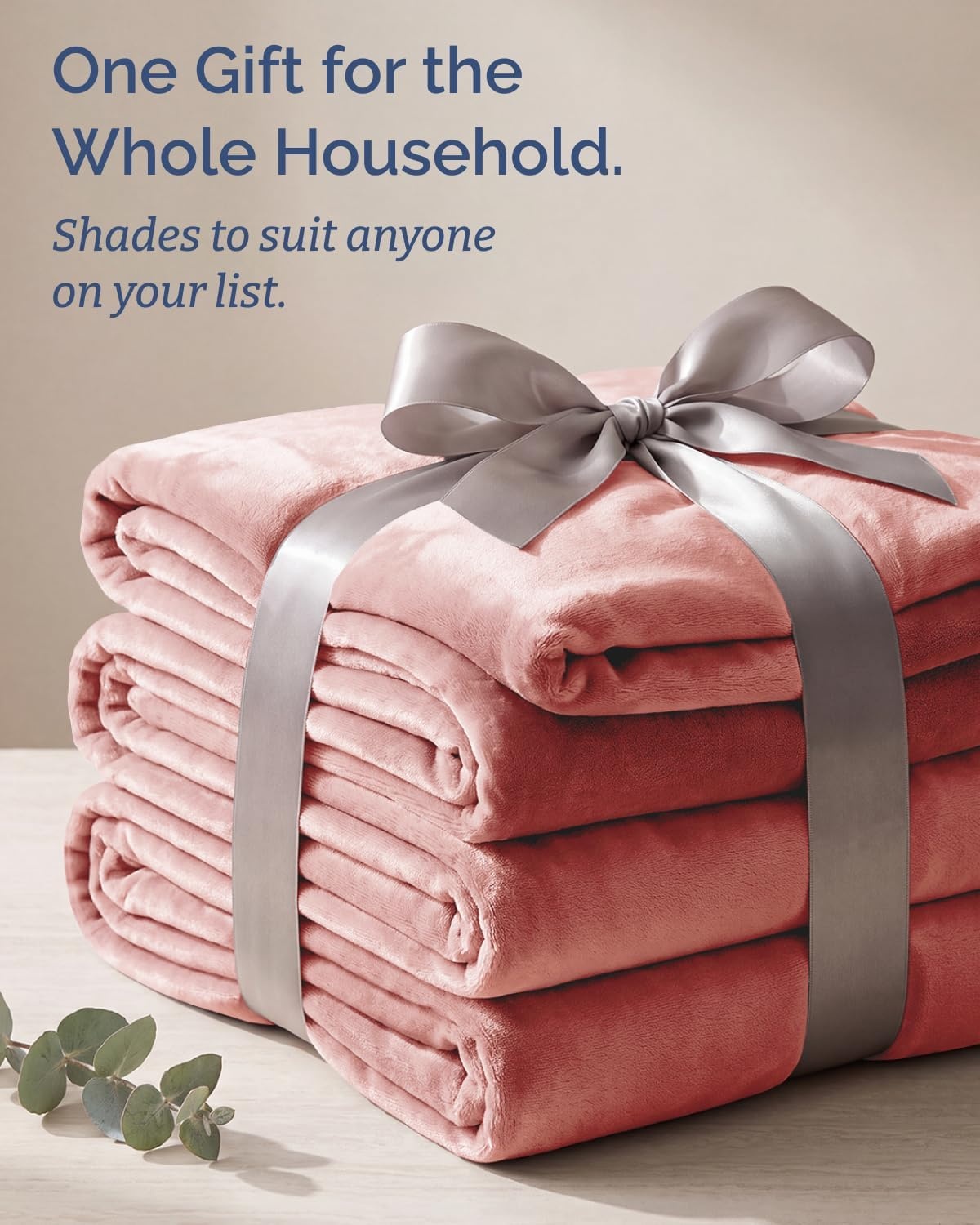 image:imageCGK Christmas Fleece Blanket Throw Size Flannel Throw Red Flakes 50x6010 Rose Pink