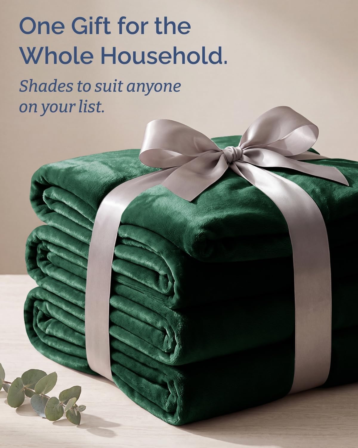 image:imageCGK Christmas Fleece Blanket Throw Size Flannel Throw Red Flakes 50x6011 Forest Green