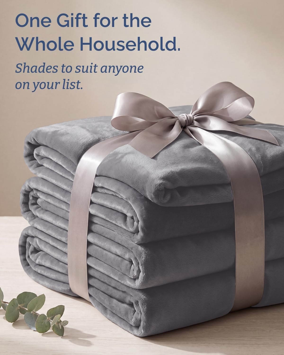 image:imageCGK Christmas Fleece Blanket Throw Size Flannel Throw Red Flakes 50x6014 Dark Grey