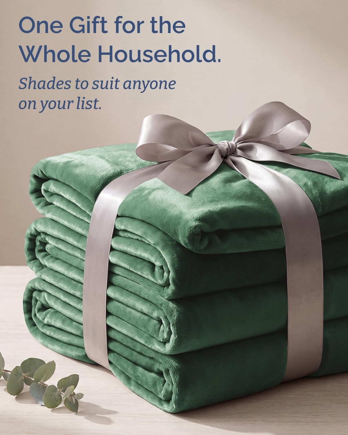 image:imageCGK Christmas Fleece Blanket Throw Size Flannel Throw Red Flakes 50x6020 Sage Green