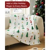 CGK Christmas Fleece Blanket Throw Size – Flannel Throw – Red Flakes, 50×60(49 – Nutcracker Ballet)