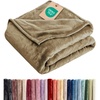 CGK Christmas Fleece Blanket Throw Size – Flannel Throw – Red Flakes, 50×60(19 – Camel)
