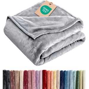 CGK Christmas Fleece Blanket Throw Size – Flannel Throw – Red Flakes, 50×60(06 – Grey)