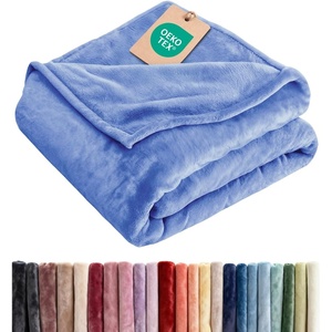 CGK Christmas Fleece Blanket Throw Size – Flannel Throw – Red Flakes, 50×60(08 – Vista Blue)