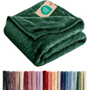 CGK Christmas Fleece Blanket Throw Size – Flannel Throw – Red Flakes, 50×60(11 – Forest Green)