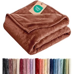 CGK Christmas Fleece Blanket Throw Size – Flannel Throw – Red Flakes, 50×60(13 – Mocha Mousse)
