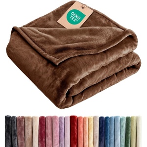 CGK Christmas Fleece Blanket Throw Size – Flannel Throw – Red Flakes, 50×60(27 – Brown)