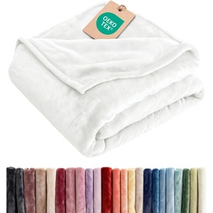 CGK Christmas Fleece Blanket Throw Size – Flannel Throw – Red Flakes, 50×60(30 – White)
